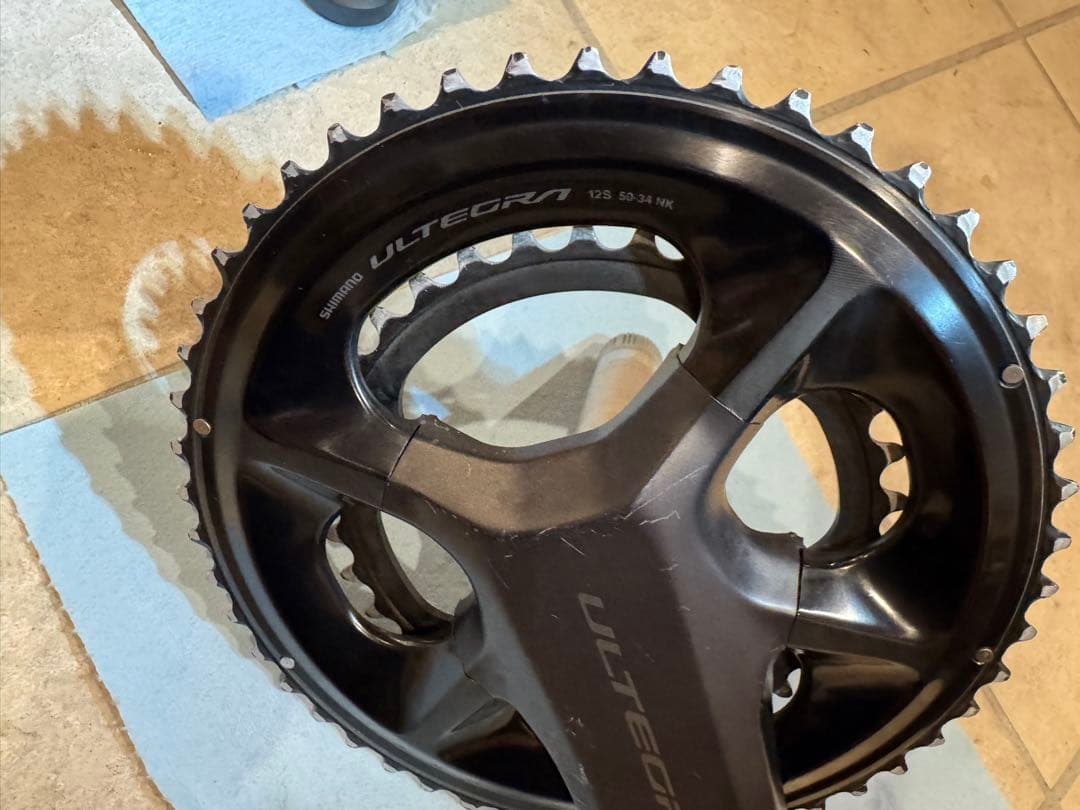 FC-R8100 アルテグラ ULTEGRA 170 50-34 クランク中古品