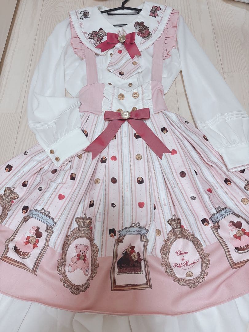 Nounours Chocolatory ブラウス　スカート　Amavel