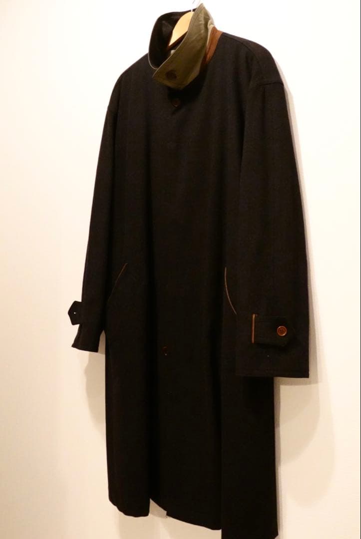 d*1様 80s 90s Belgium cashmere loden coat