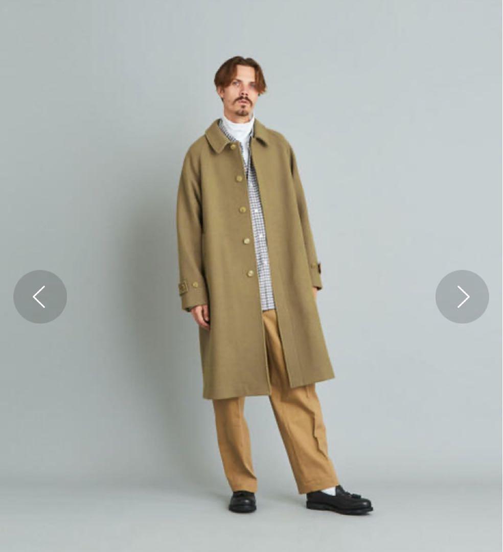 ＜Steven Alan＞ 100S MELTON バルカラーコート