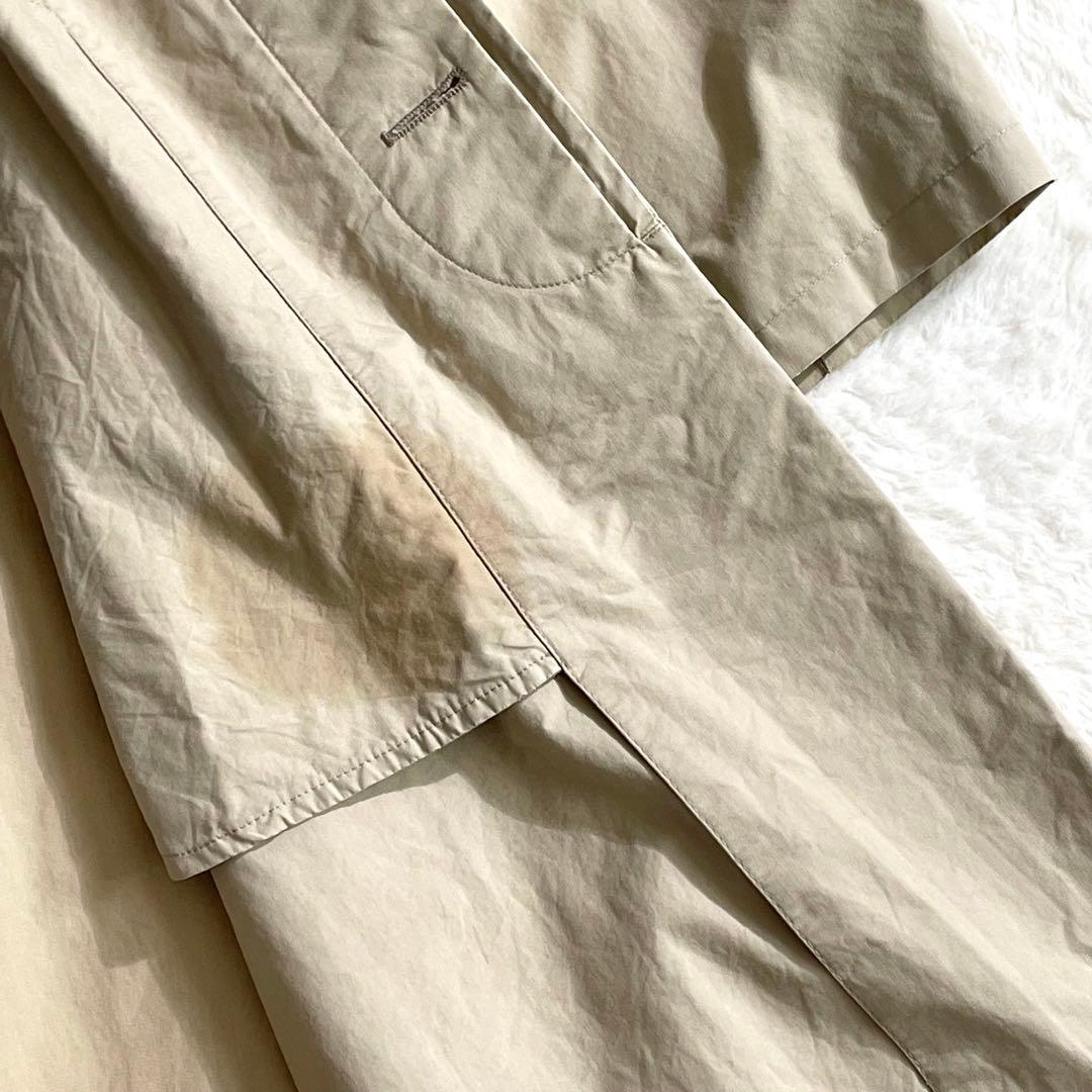 90s　EMPORIO ARMANI　イタリア製　ステンカラーコート　マキシ丈