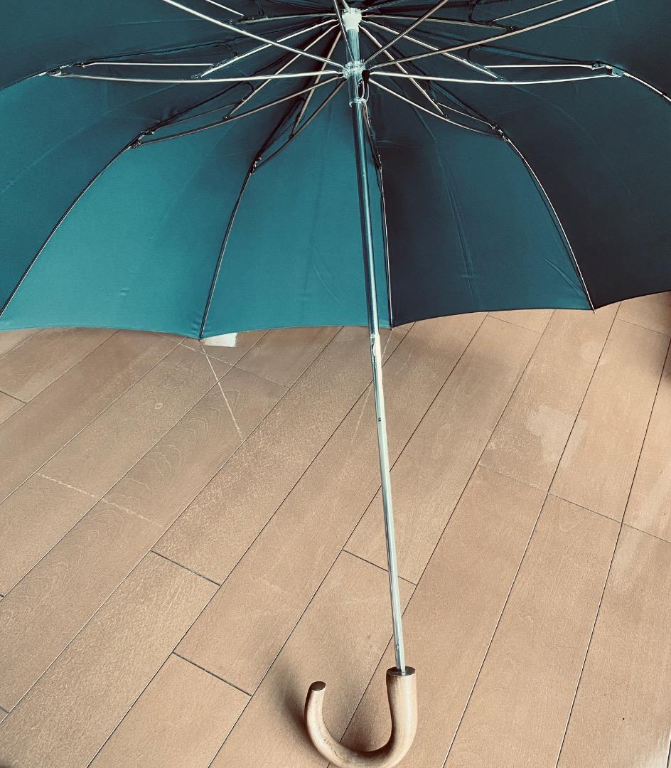 【英国ブランド】FOX UMBRELLAS　折り畳み傘　木製ハンドル