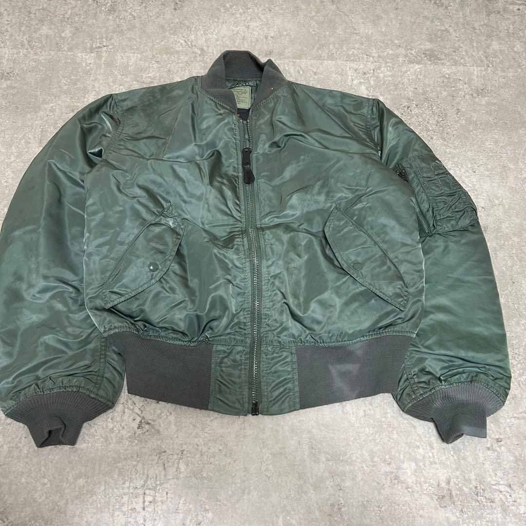 アルファインダストリーズ usa製 MA-1 グランドクルー フライトジャケット