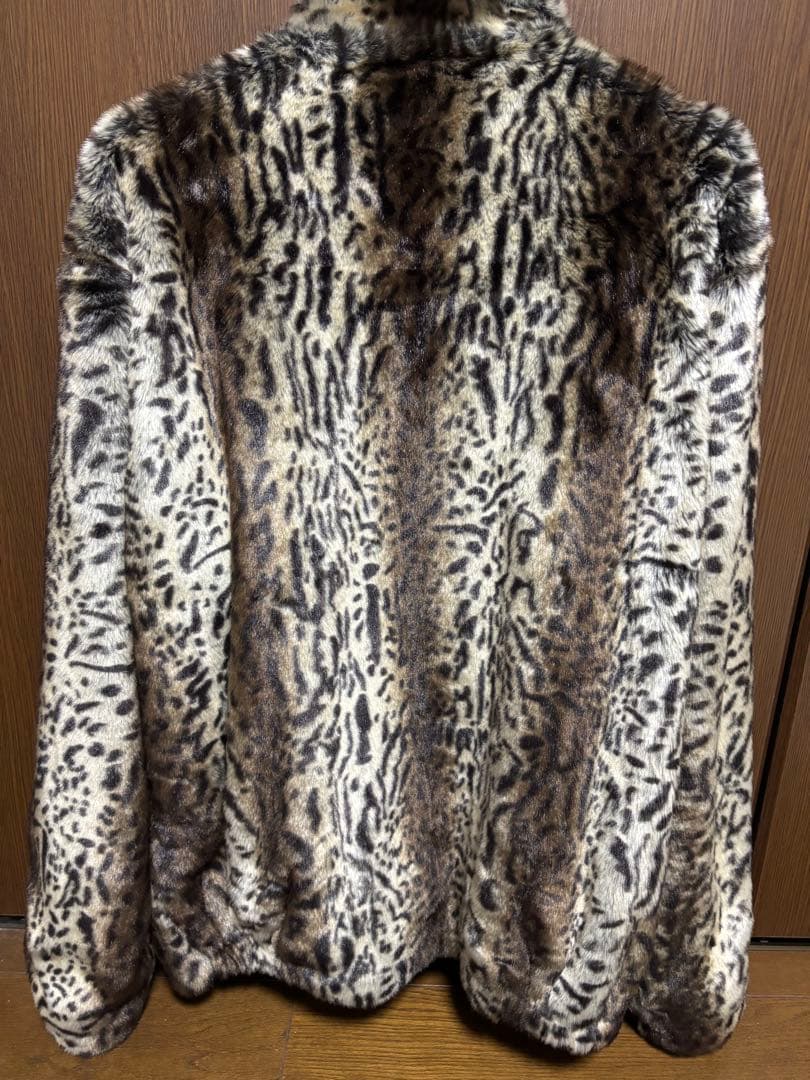 Schott フェイクファージャケット ブラウン系