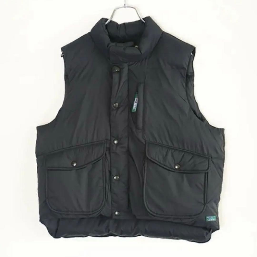 美品　L.L.Bean エルエルビーン　ホールデンダウンベスト　ブラック