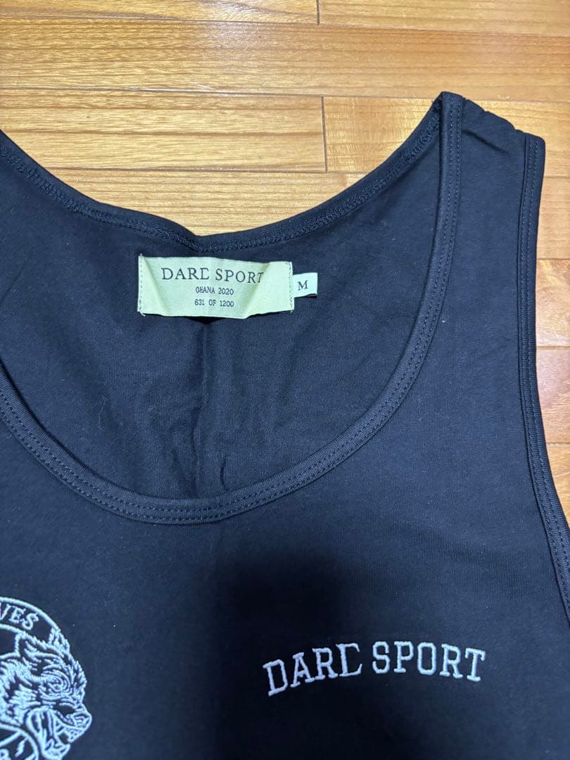 【DARC SPORT】 ダルクスポーツ　ブラック　タンクトップ　M　新品正規品