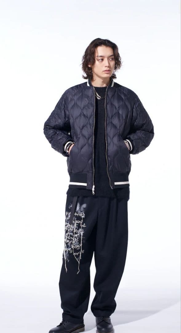 ジャケット・アウター S'YTE X TAION REVERSIBLE BOMBER JACKET