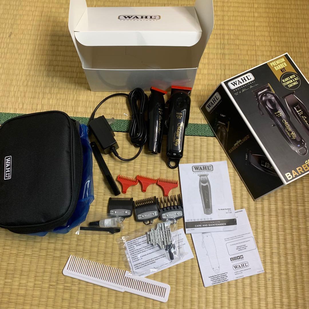 未使用品WAHL MagicClip Clipper&Detailer2台セット
