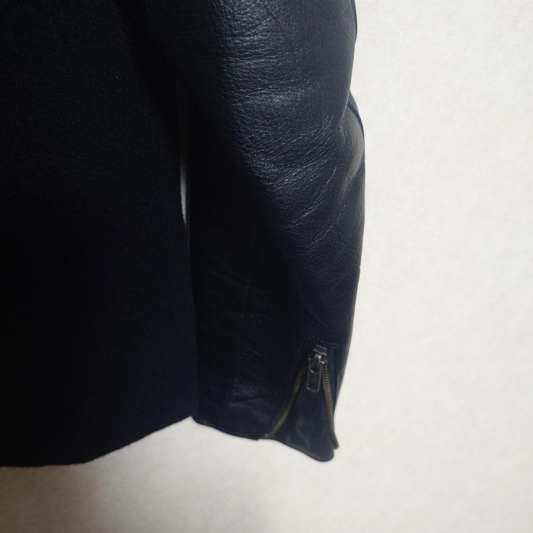 ドラゴンアッシュkj着用 raw fudge レザーライダース スタジャン