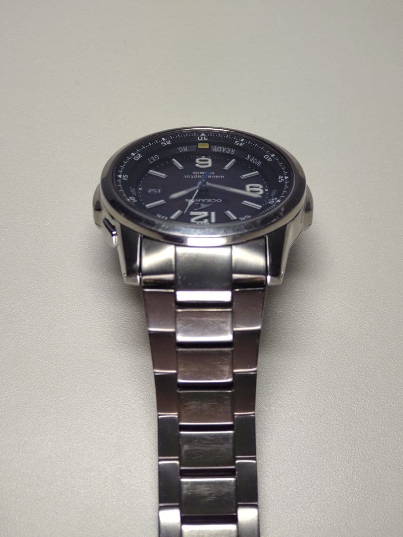動作品 CASIO OCEANUS OCW-100TDJ-1AJF 電池交換済み