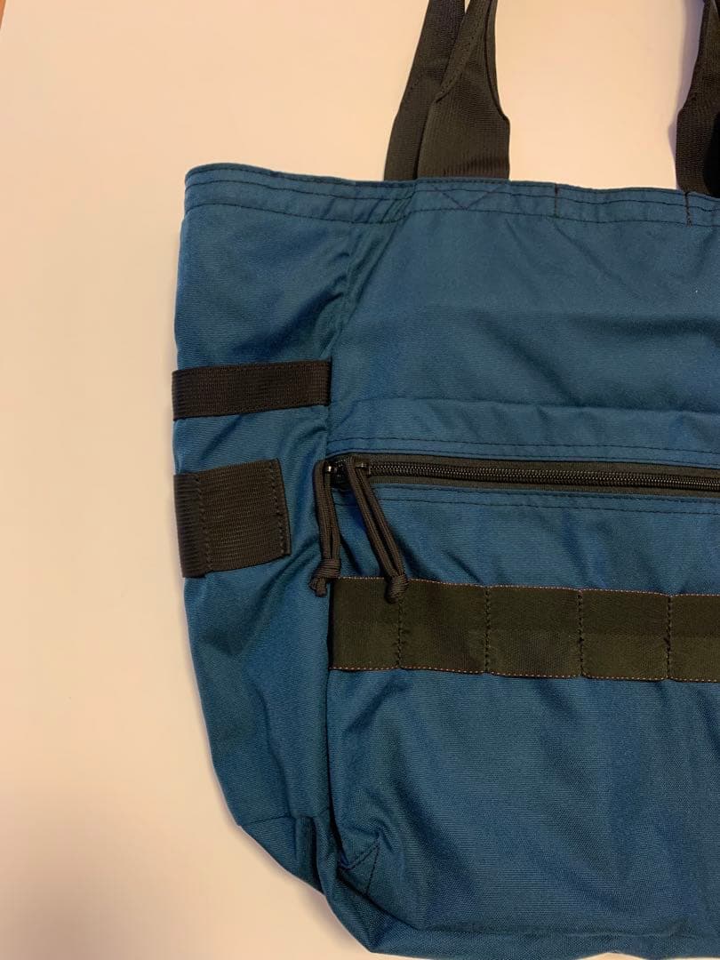 MHL. BRIEFING トートバッグ 青