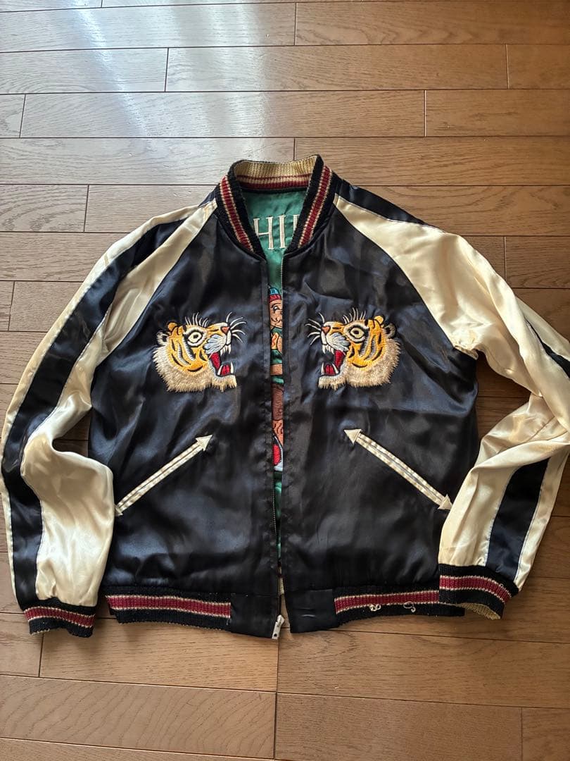 スカジャン舞妓xCHIEFテーラー東洋　TT11381サイズM 中古美品