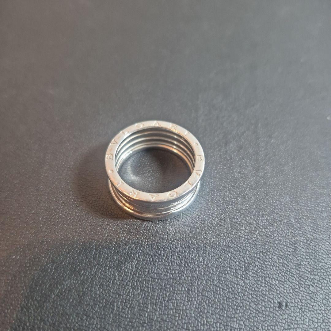 ブルガリ　BVLGARI　ビーゼロワン　リング　750　WG　22号