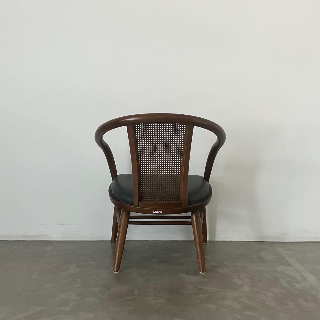 レトロ　ヴィンテージ　柏木工　古家具　椅子　ダイニングチェア　アームチェア　木製