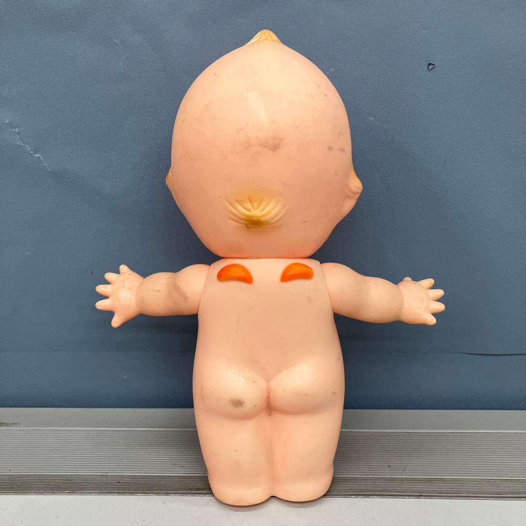 E-4 キューピー人形 当時物 レトロ ソフビ ヴィンテージ 昭和レトロ