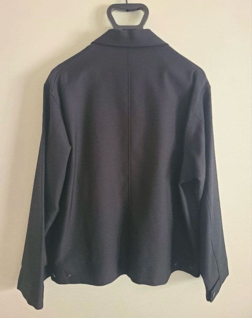 steven alan ジップアップ ウール ジャケット ブラック L