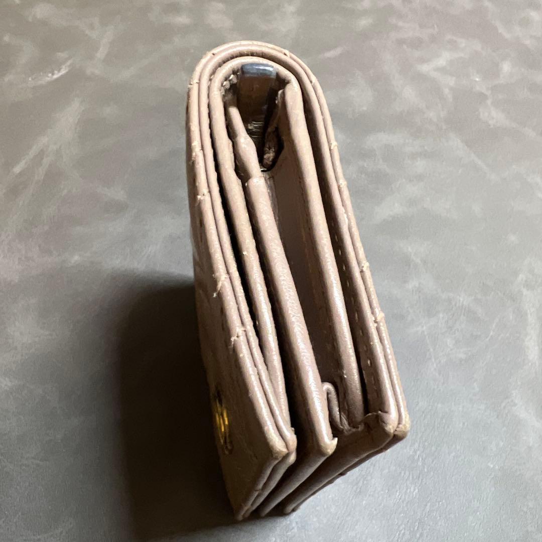 GUCCI 二つ折り財布 ggマーモント キルティング レディース