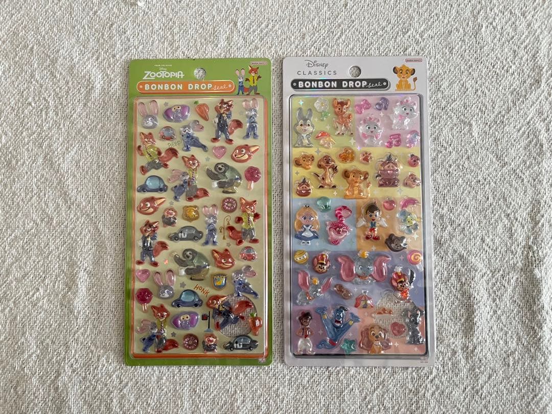 さゆボンボンドロップシール　ディズニー+ハピダンブイ正規品