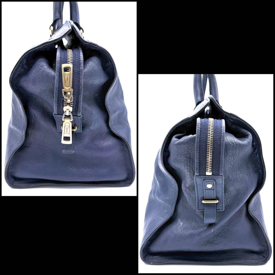 Yves Saint Laurent カバスシック　Yライン　レザートートバッグ