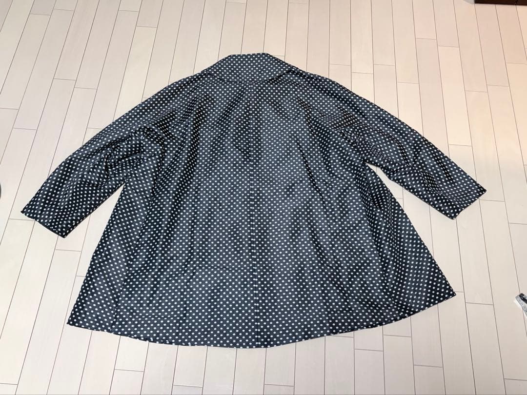 コムデギャルソンオムプリュス　12aw ドットトレンチコート