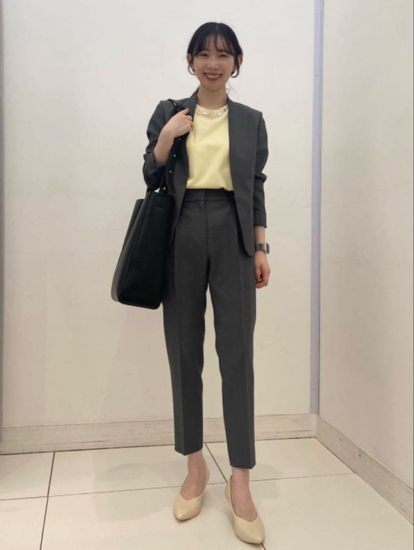 プラステ　【新品】　プレミアムオックス　ジャケット　パンツ　グレー　S