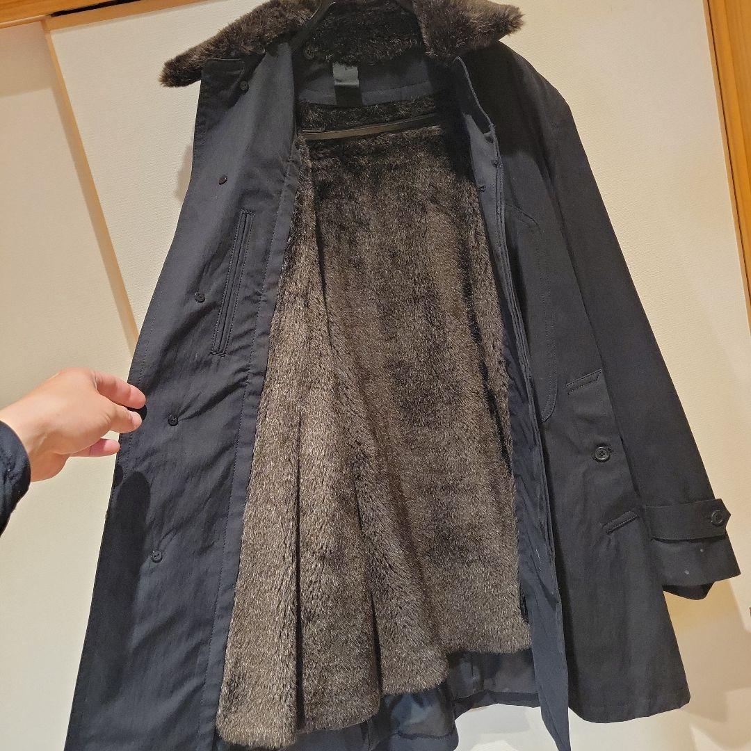 エヌハリウッド　ファー付コート