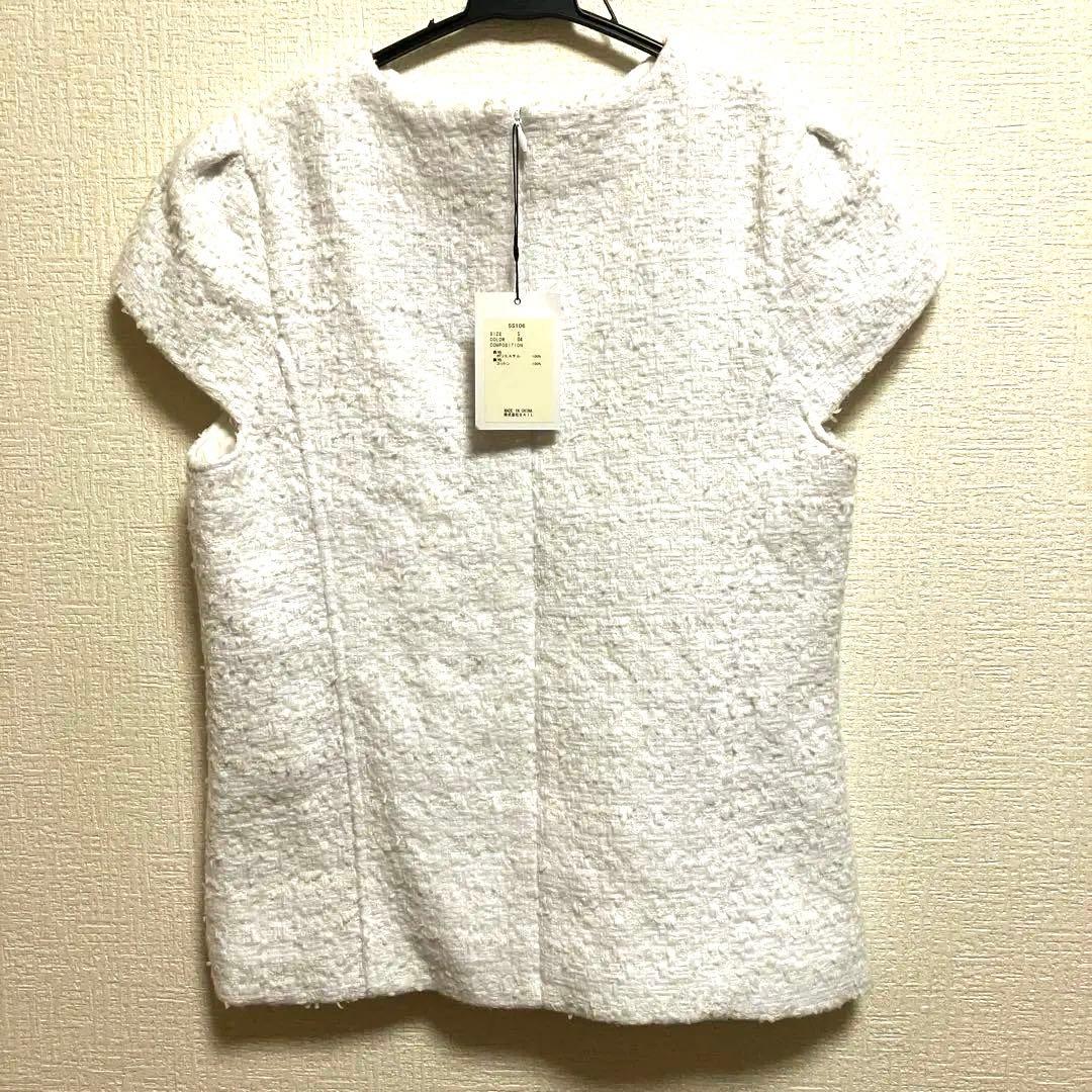 セブンテン⭐️ツイードトップス⭐️Sサイズ⭐️新品未使用