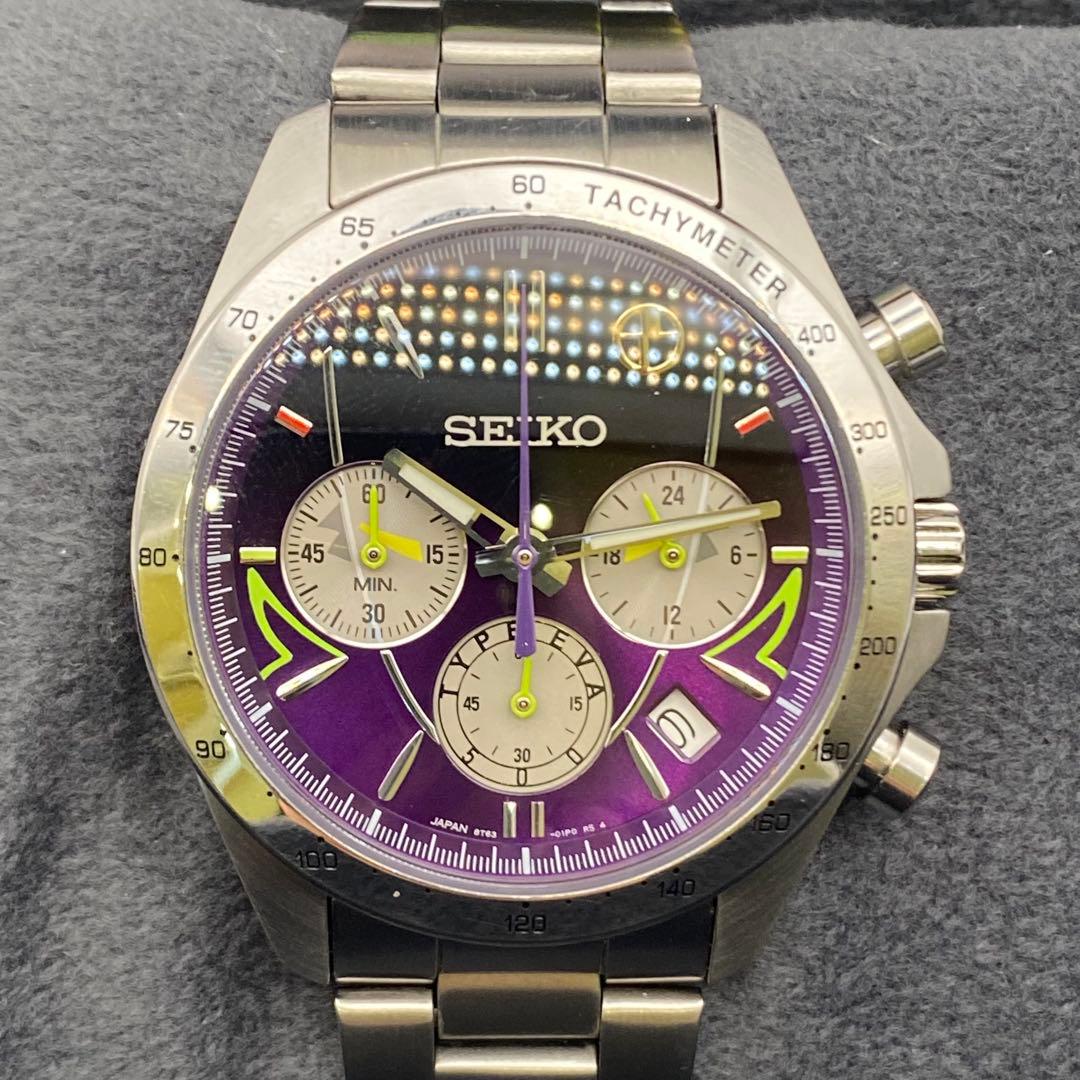 SEIKO EVAタイプ 500 クロノグラフ　箱、説明書付き　美品