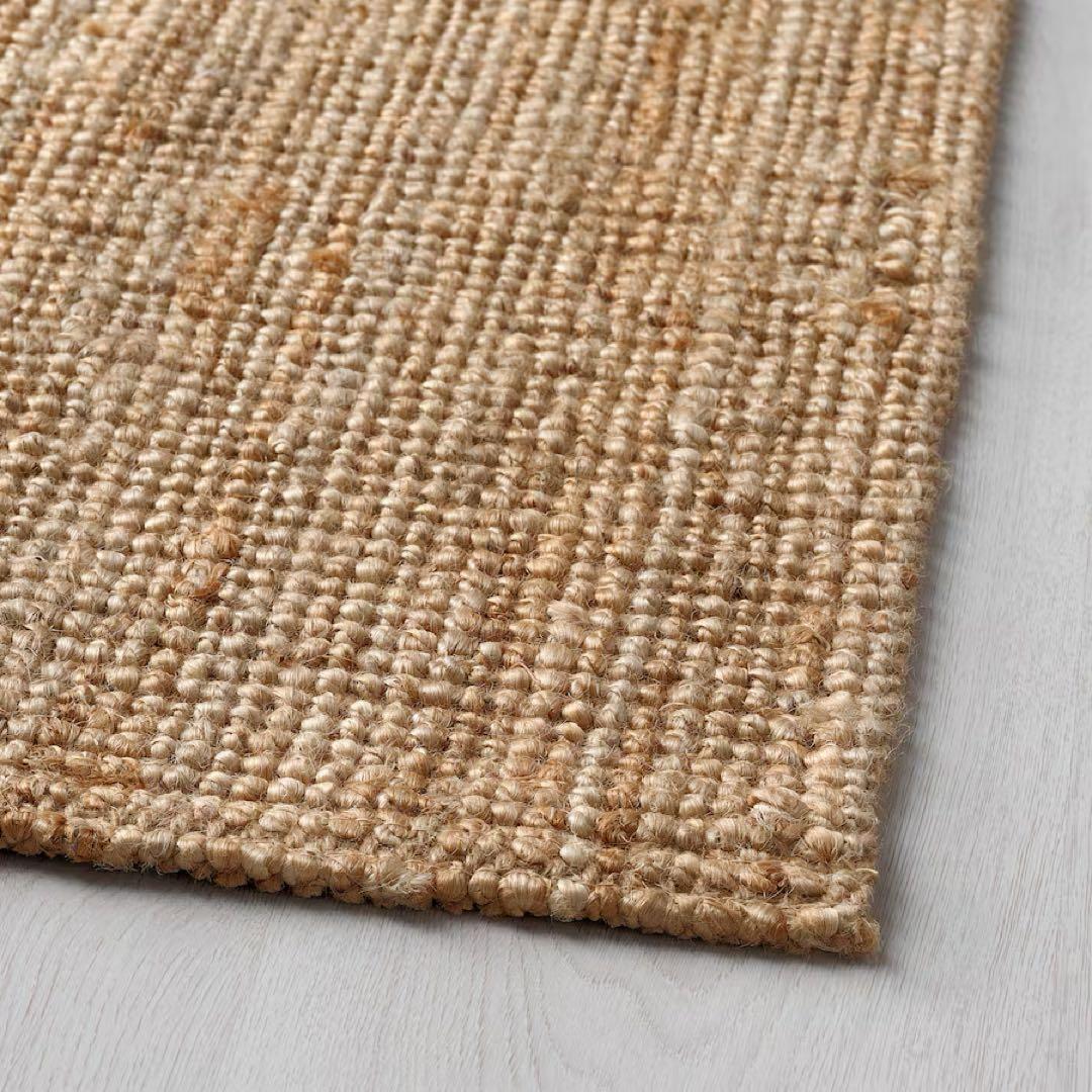 IKEA LOHALS ローハルス ラグ 平織り,ナチュラル200x300 cm