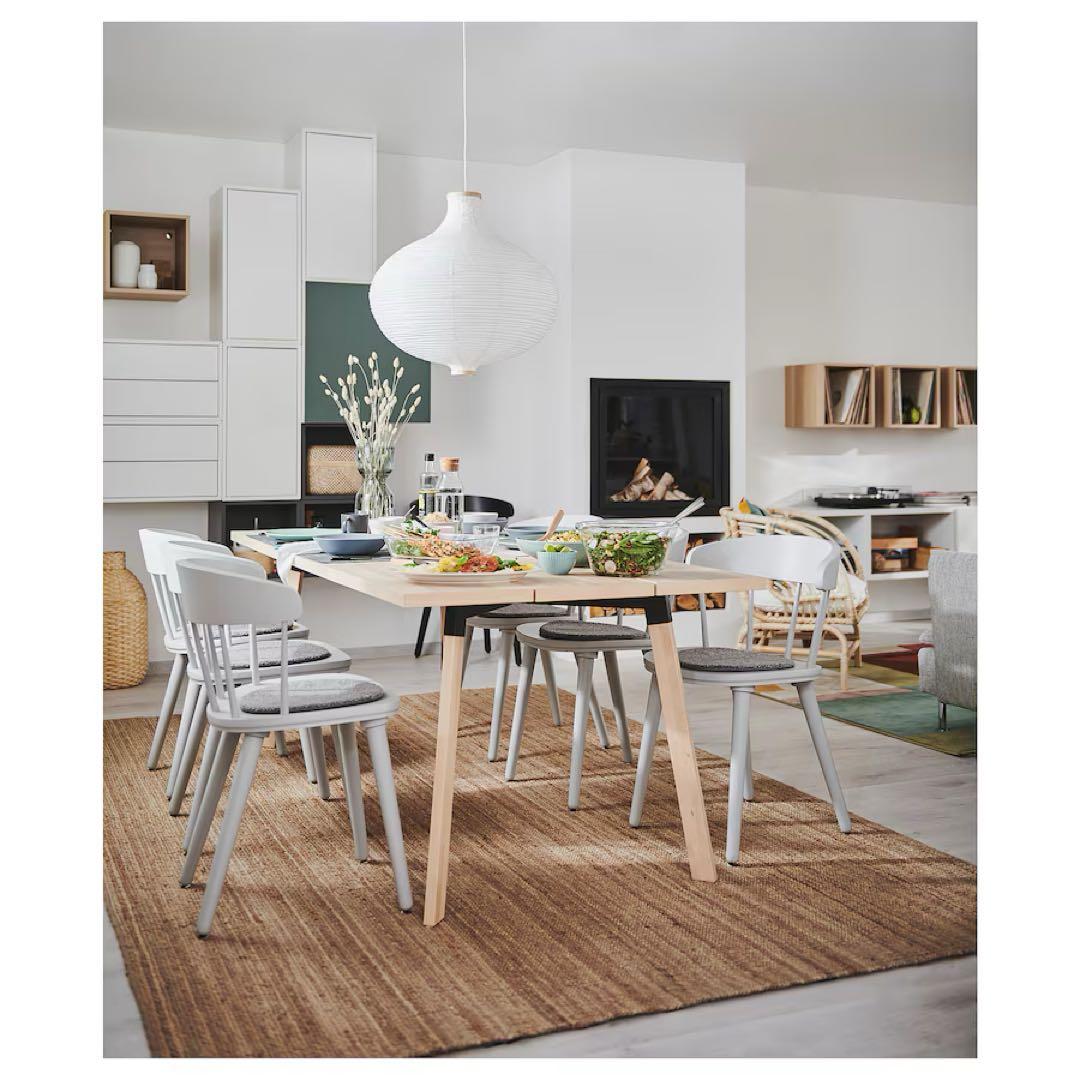 IKEA LOHALS ローハルス ラグ 平織り,ナチュラル200x300 cm