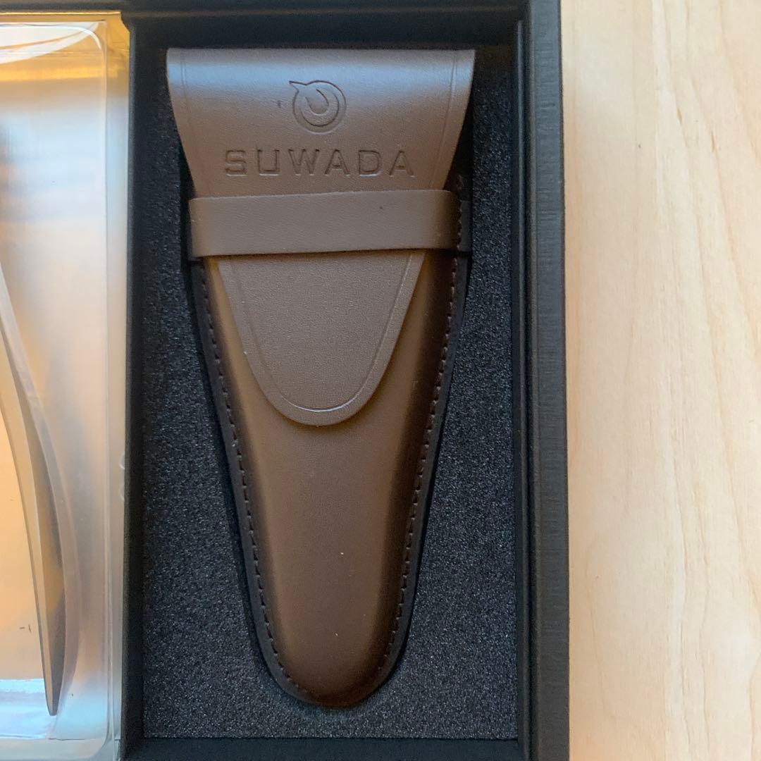 新品 SUWADA スワダ つめ切り 革ケース付