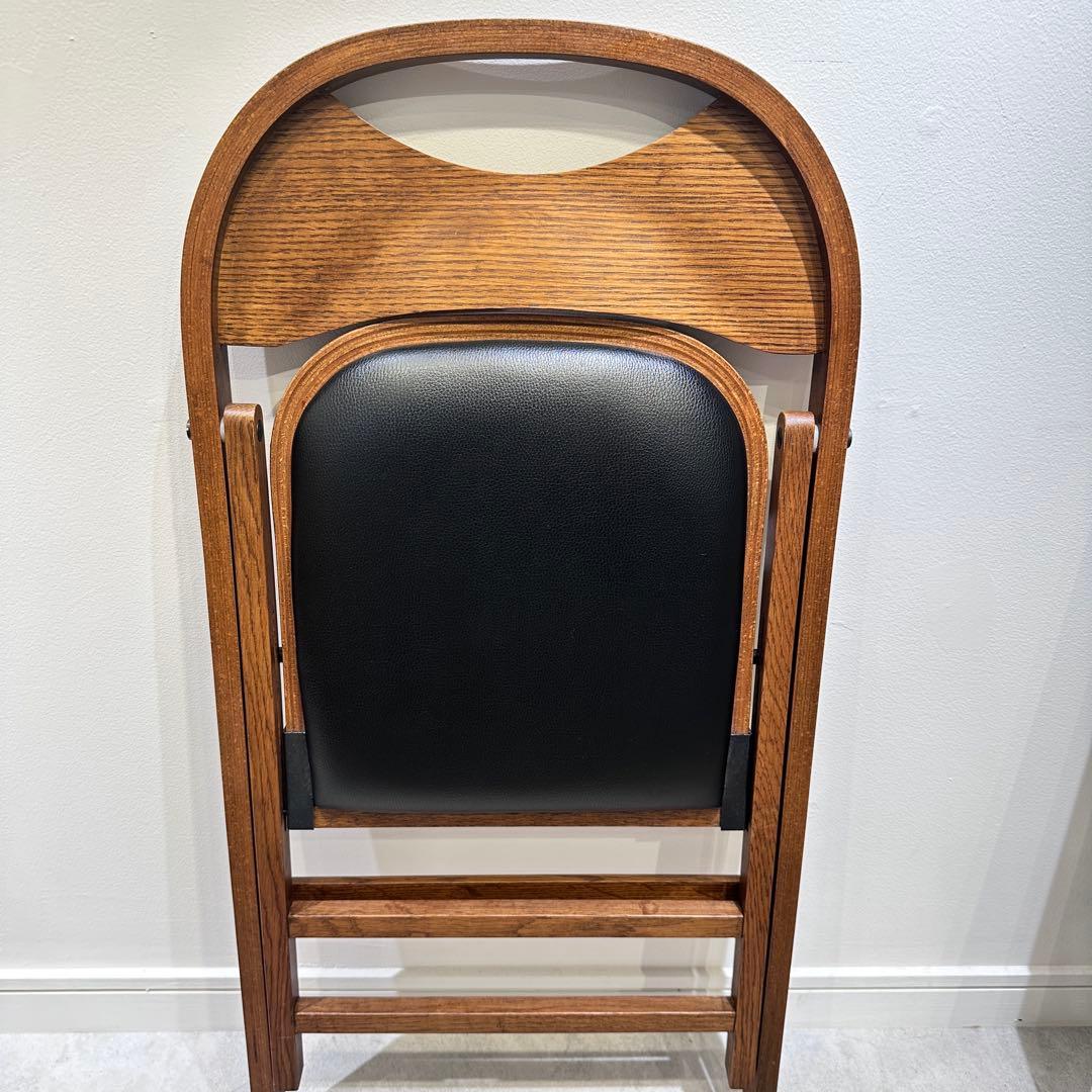 ACME furniture 美品折りたたみ式木製チェア