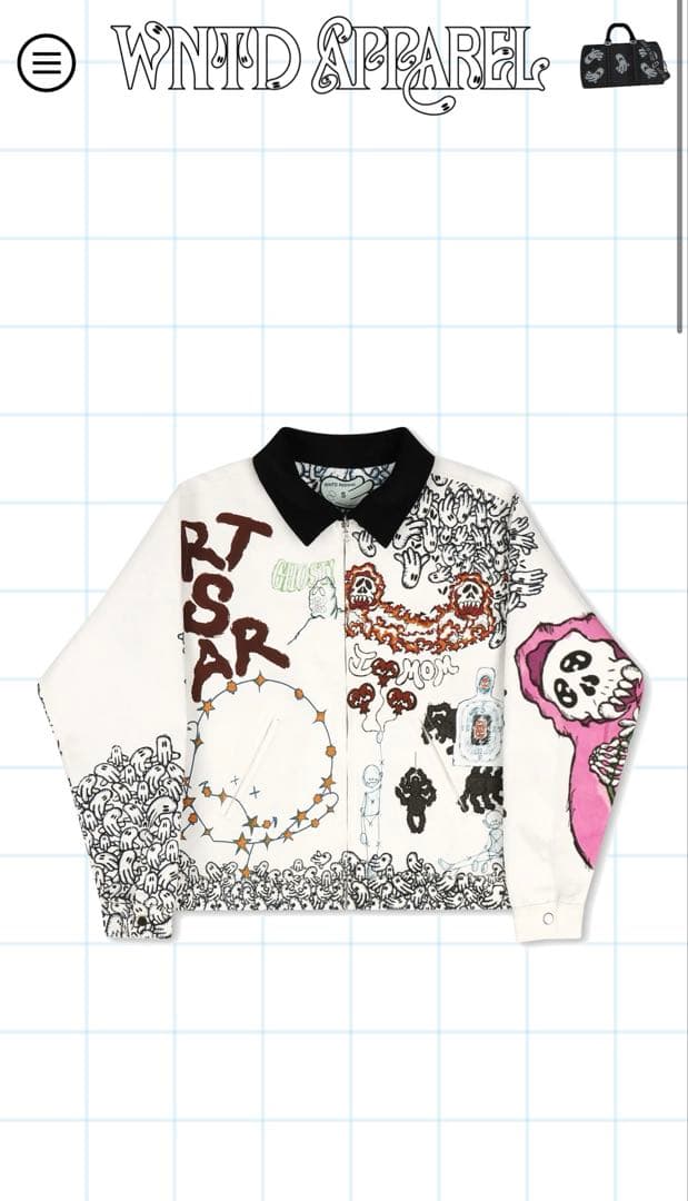 WNTD apparel リバーシブルジャケット　Mサイズ
