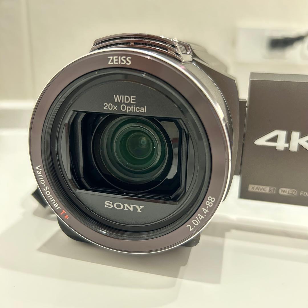 【美品・中古品】SONY FDR-AX40 4Kビデオカメラ　おまけ付き