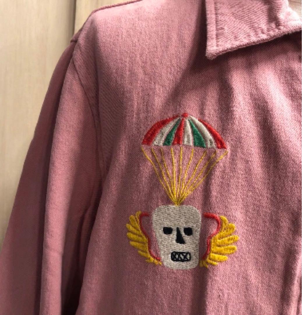 HOUSTON ヒューストン ベトジャン ベトナムジャケット 虎刺繍 L