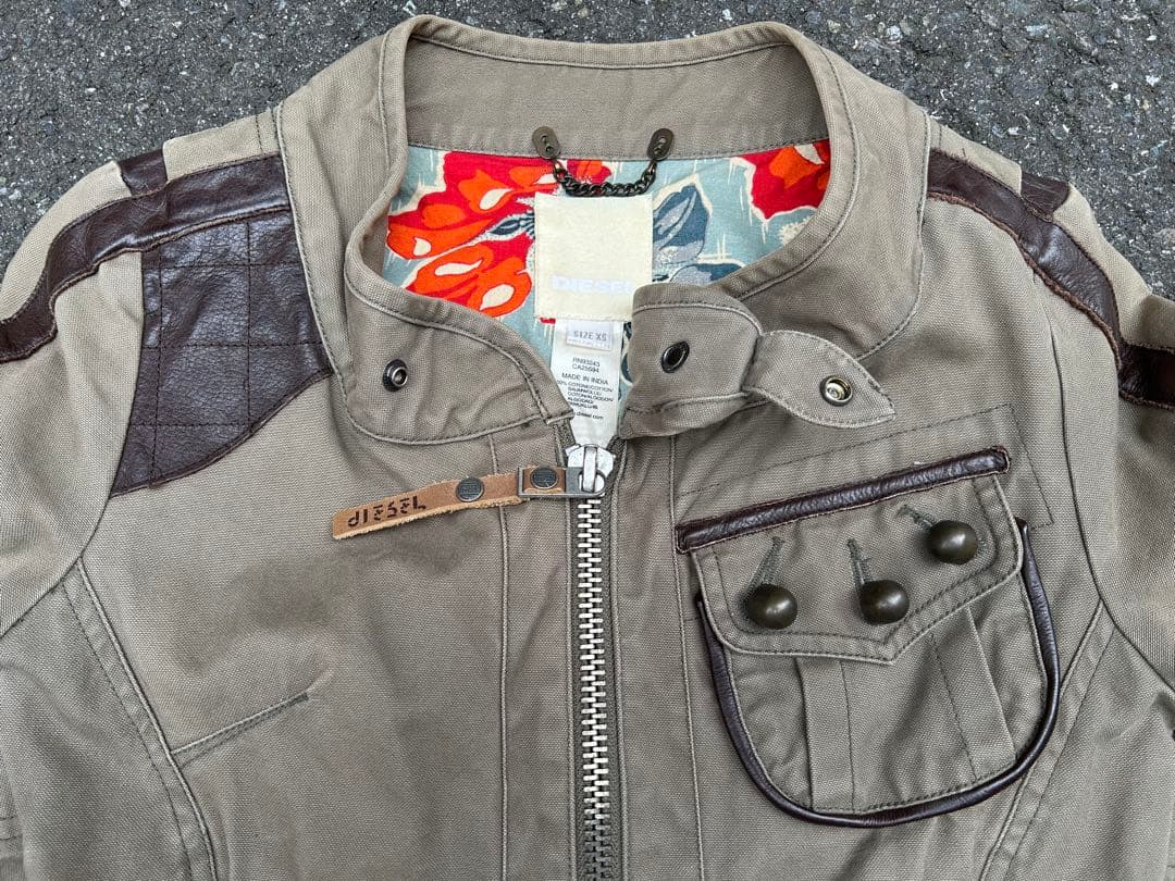 ジャケット・アウター Diesel Night riders vintage jacket