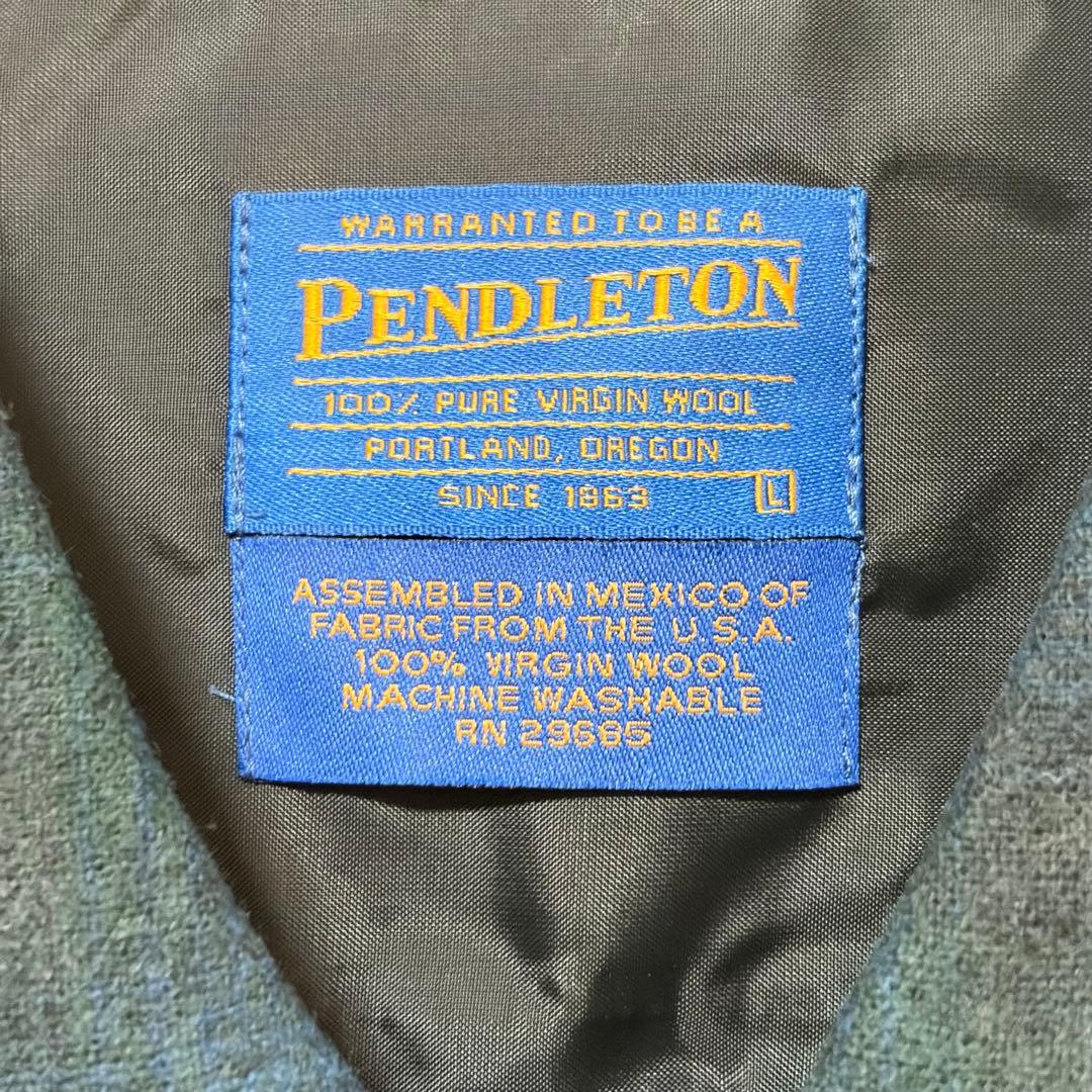 N-571 激レア　PENDLETON 　ボードシャツ　90s 00s オンブレ