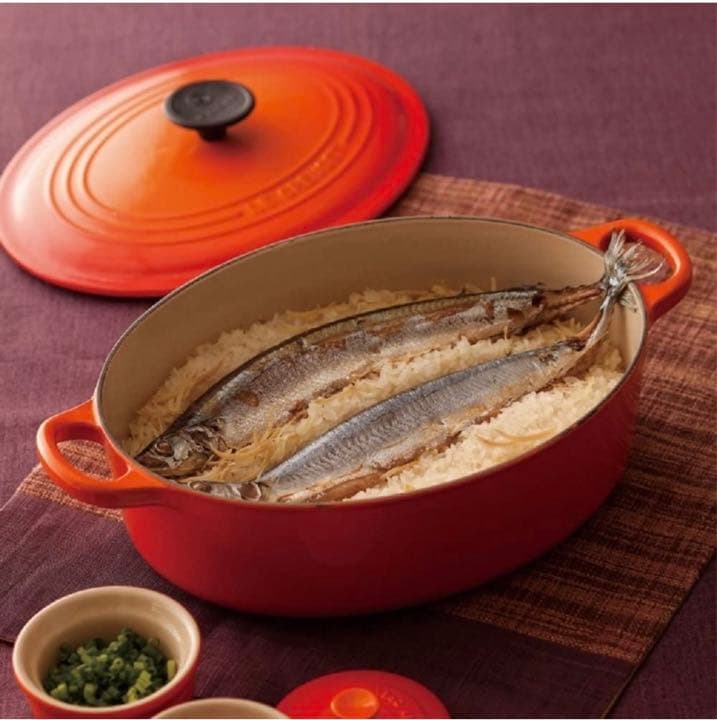 ル・クルーゼ 鋳物 ホーロー 鍋 ココット・オーバル 29 cm