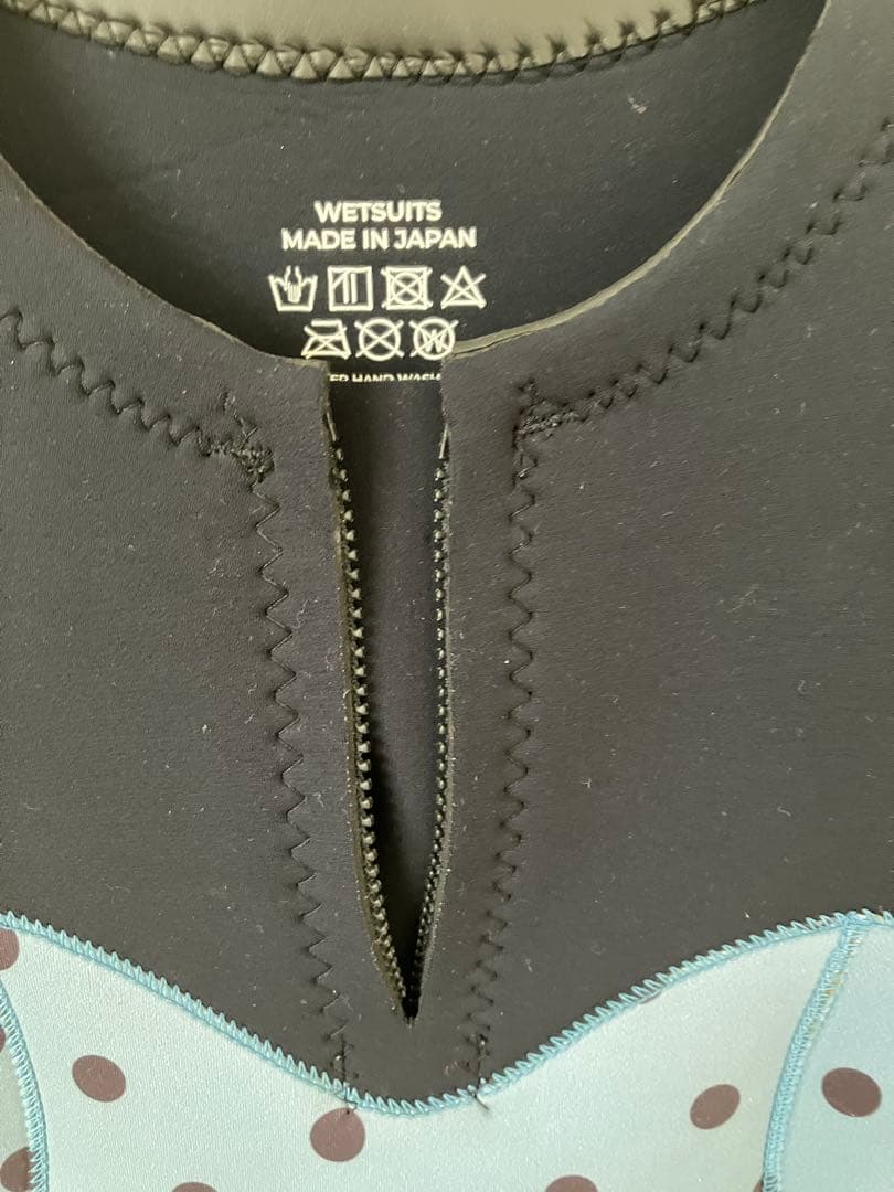 お値下げ 【Sea x me Wetsuits】 水玉ノスリーブ ショートジョン