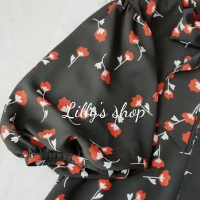 極美品♡ルネ♡フラワープリントブラウス