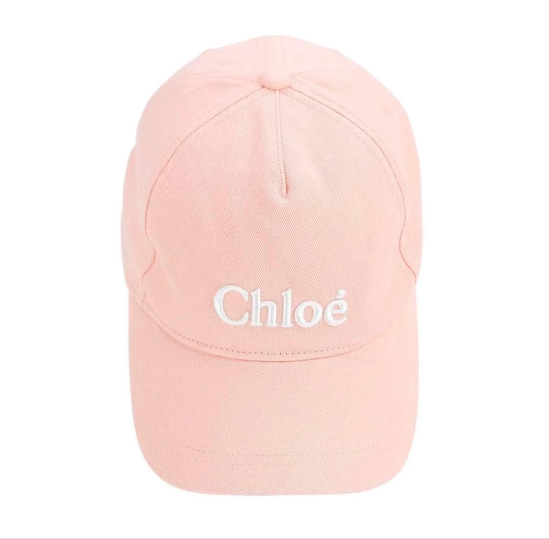 Chloé ピンク ベースボールキャップ クロエ 帽子