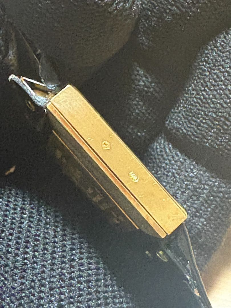 ジャンク CHANEL マドモアゼル 18金 K18 イエローゴールド クォーツ