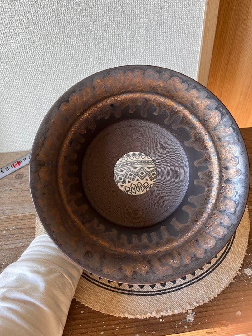 【新品未使用】鉢　陶器　中川智治