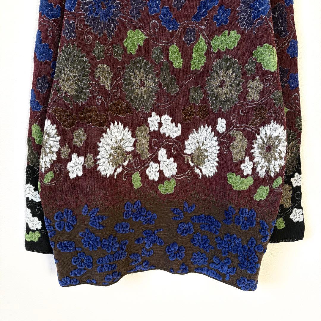 KENZO ケンゾー ニット セーター 花柄 刺繍 ベネカ期 イタリア製