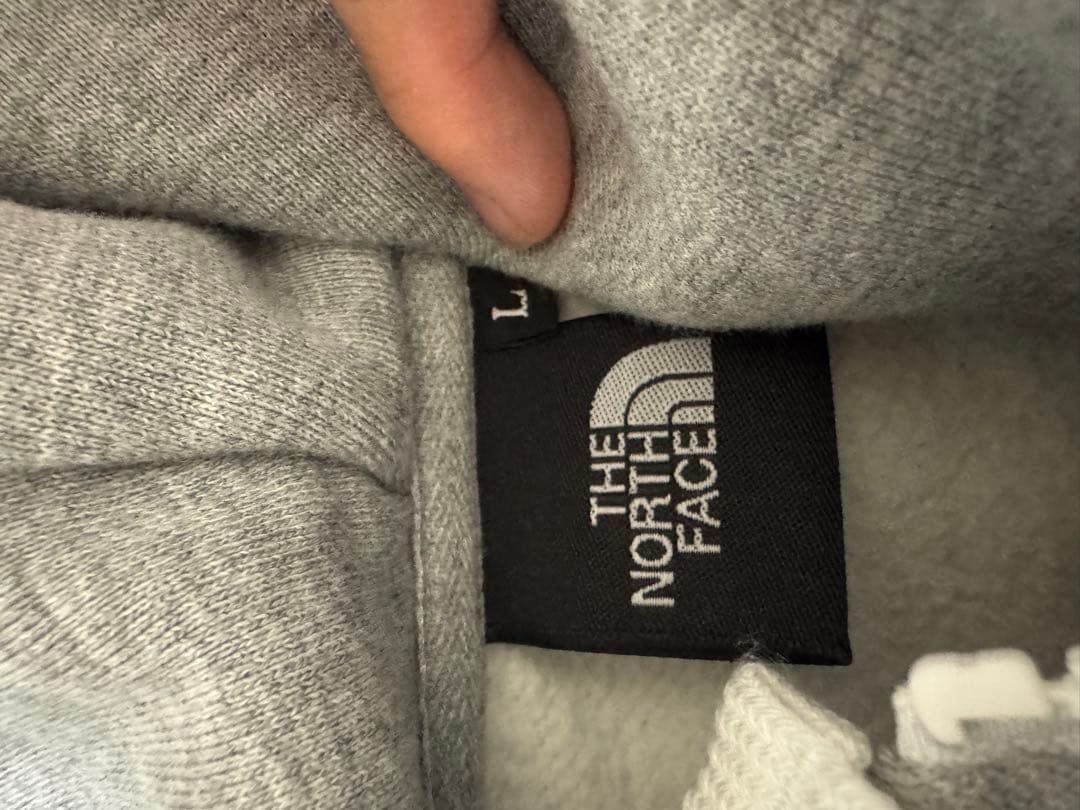 THE NORTH FACE グレー フルジップ パーカー Lサイズ
