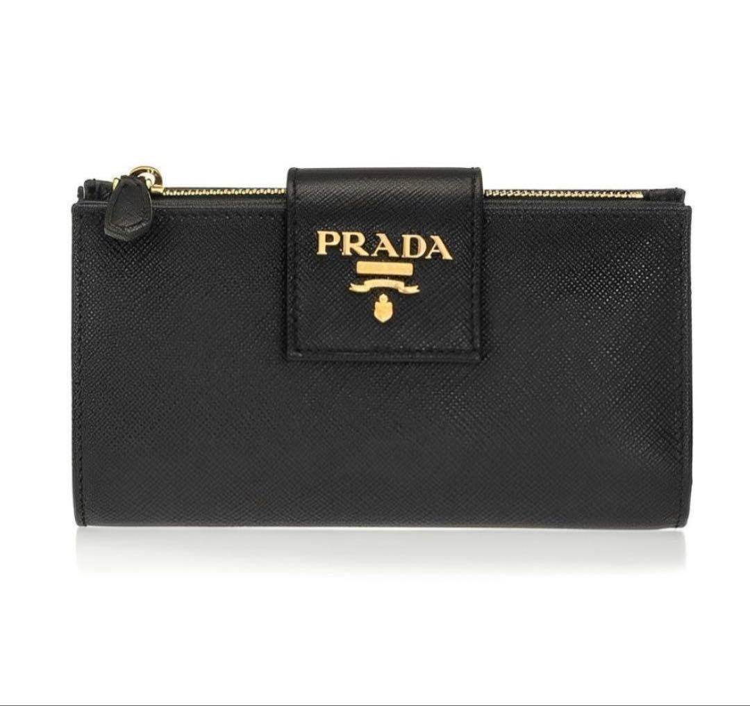 新品再入荷　PRADA サフィアーノ 2つ折レザー財布 1ML005 F0002