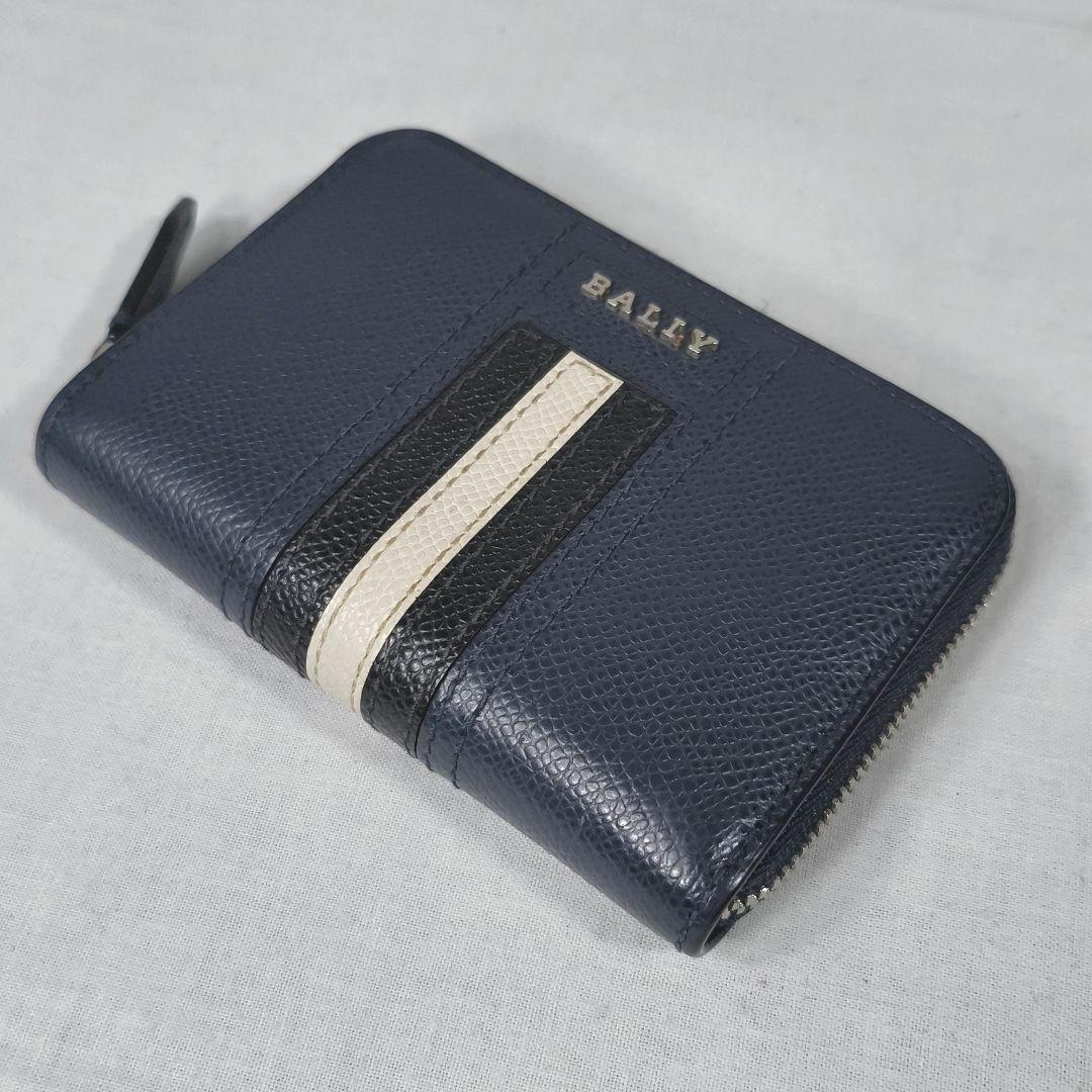 極美品✨️ BALLY　バリー　フルレザー　ラウンドファスナー　ケース