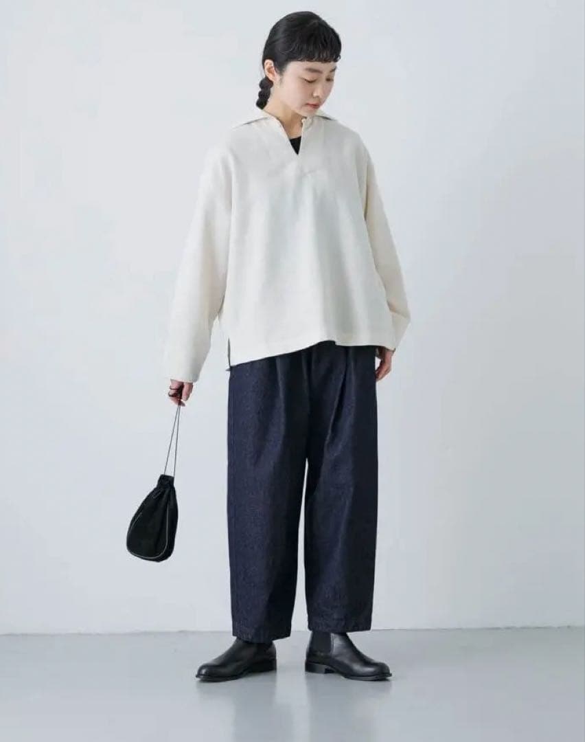 かぐれ　デニムクロップドパンツ　【今季、未使用】