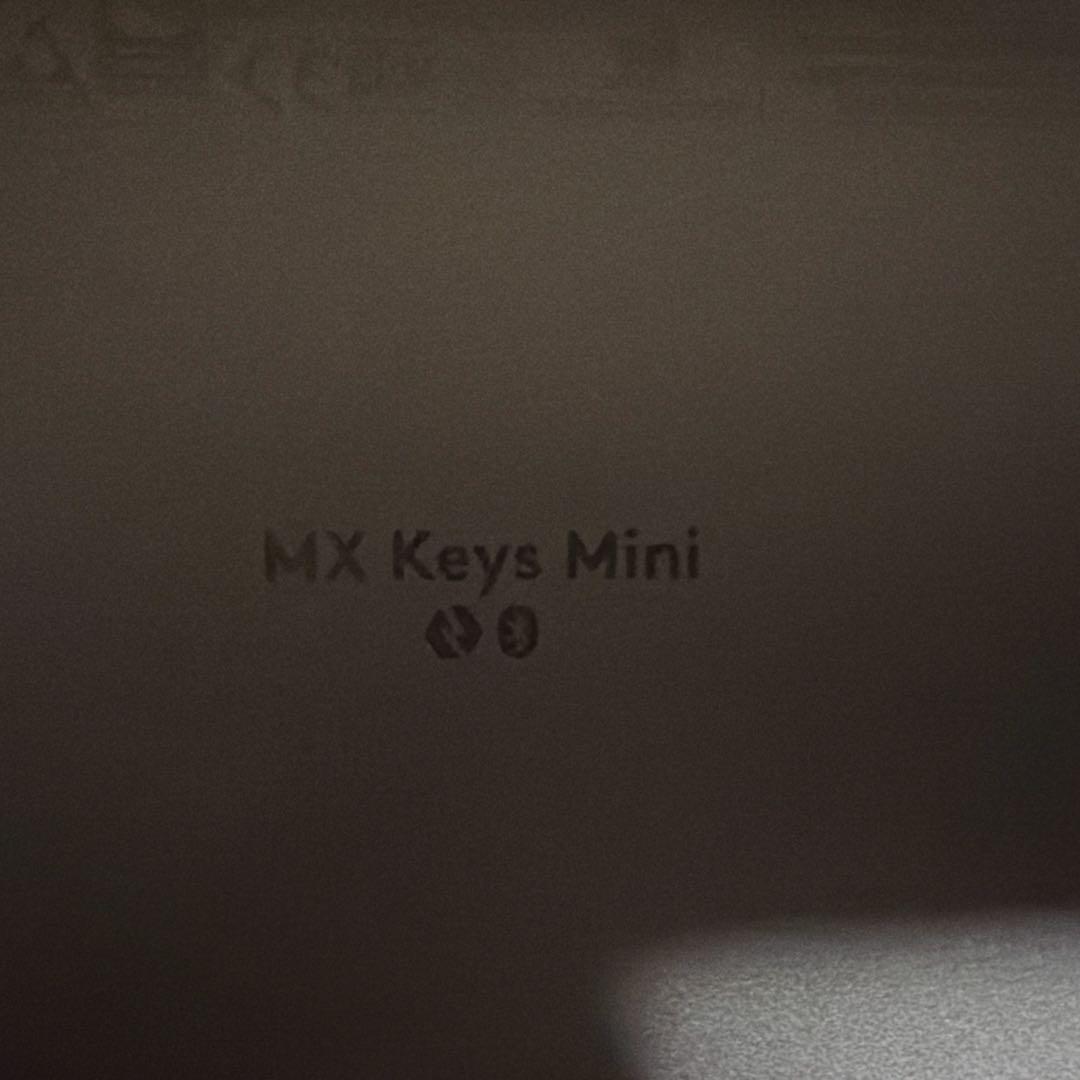 極美品　ロジクール　MX keys MINI ほぼ未使用　グラファイト