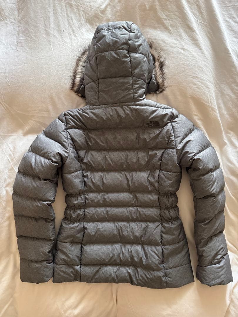 THE NORTH FACE ノースフェイス グレー ダウンジャケット XS